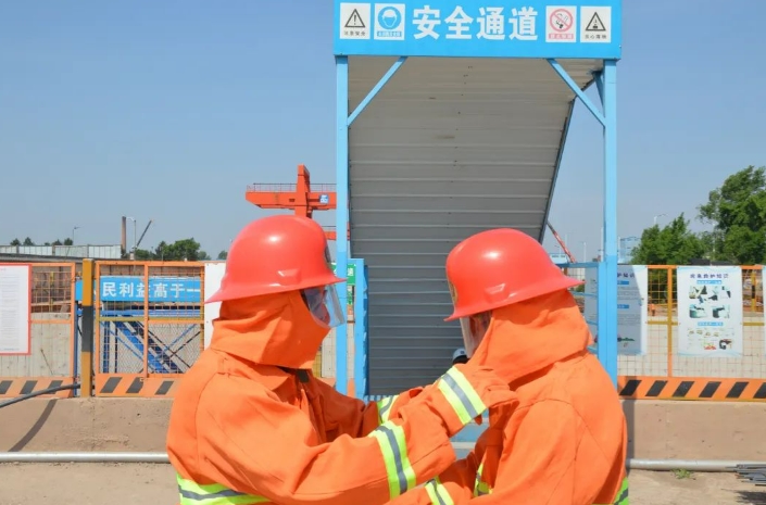 長(zhǎng)春軌道交通2號(hào)線東延項(xiàng)目開展火災(zāi)逃生實(shí)戰(zhàn)演練